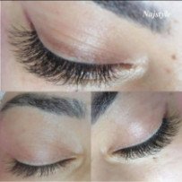 Extention cils permanents en soie