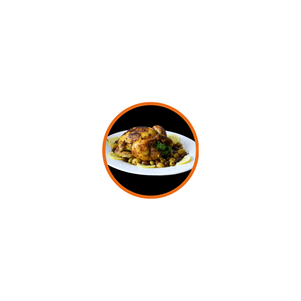 Poulets aves Olives Poulets aves Olives