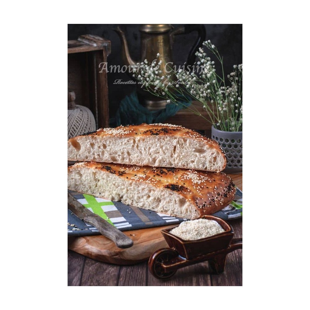 Kesra (Pain rond traditionnel)