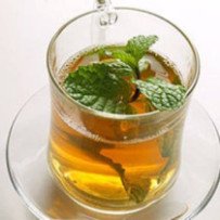 Thé vert à la menthe
