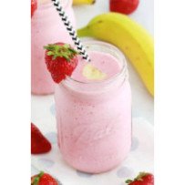 Smoothie fraise-banane