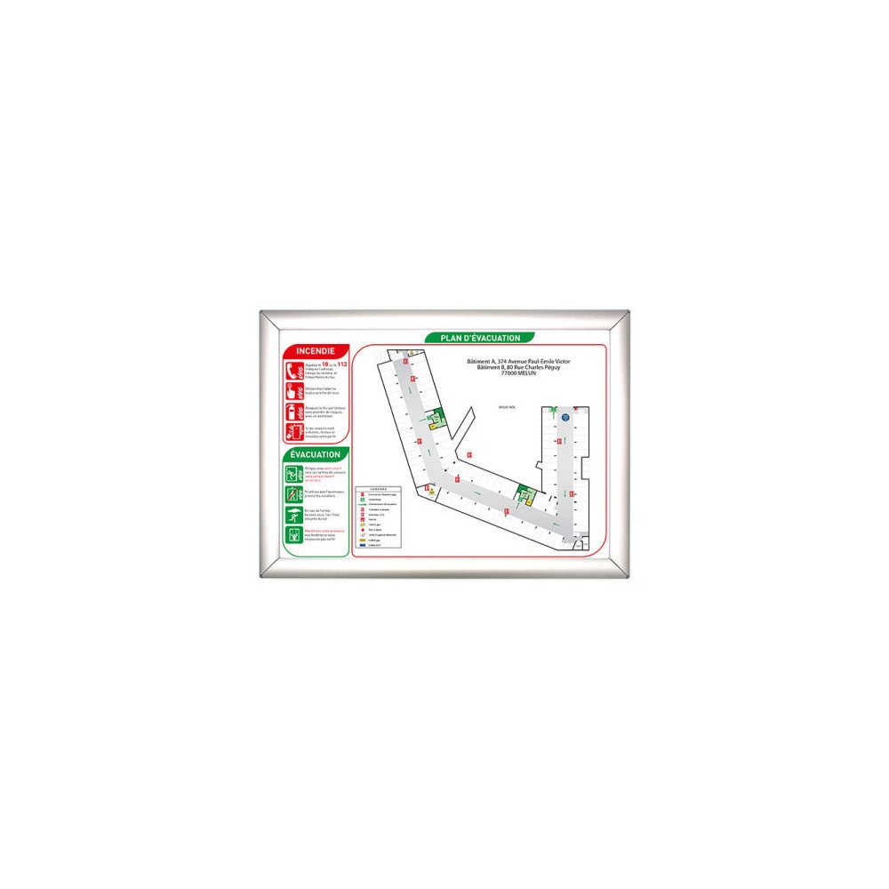 Plans d'évacuation Plans d'évacuation