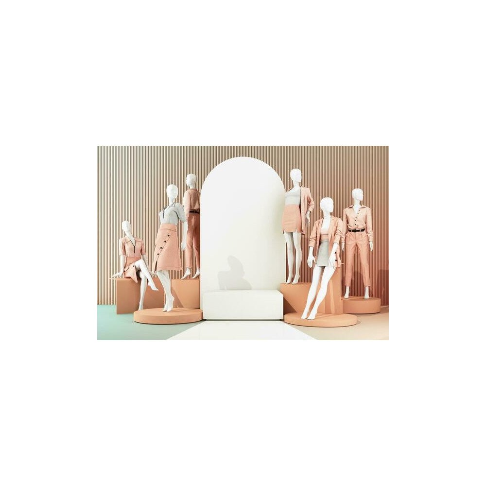 Mannequins géométriques Mannequins géométriques