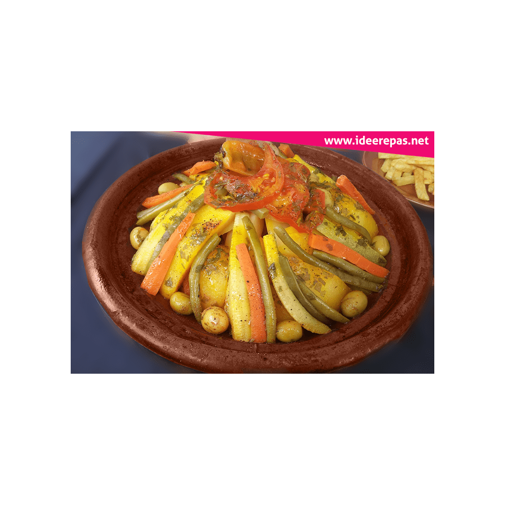 Poulet et 7 légume