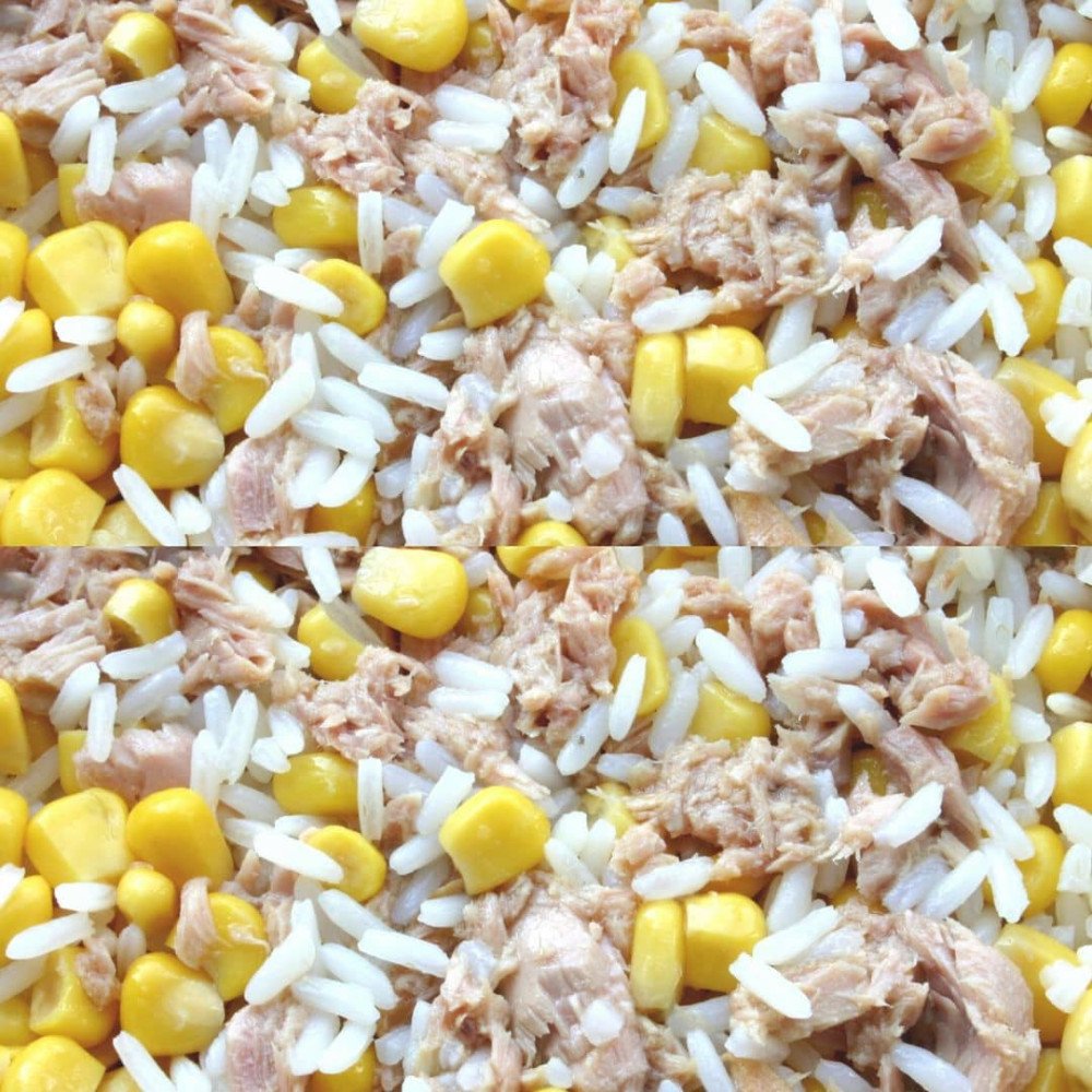 Riz maîs et thon Riz maîs et thon
