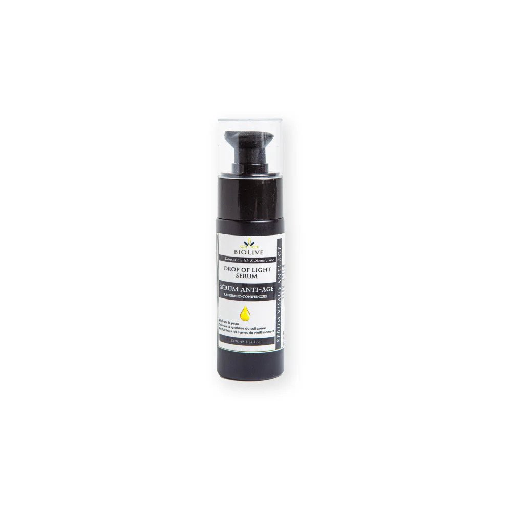 Drop of light serum Drop of light serum