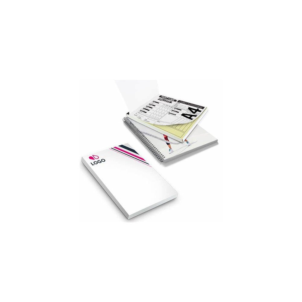 Carnets et blocs-notes avec logo Carnets et blocs-notes avec logo