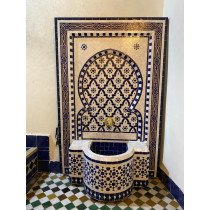 Fontaines Murales en Plâtre Mosaïque