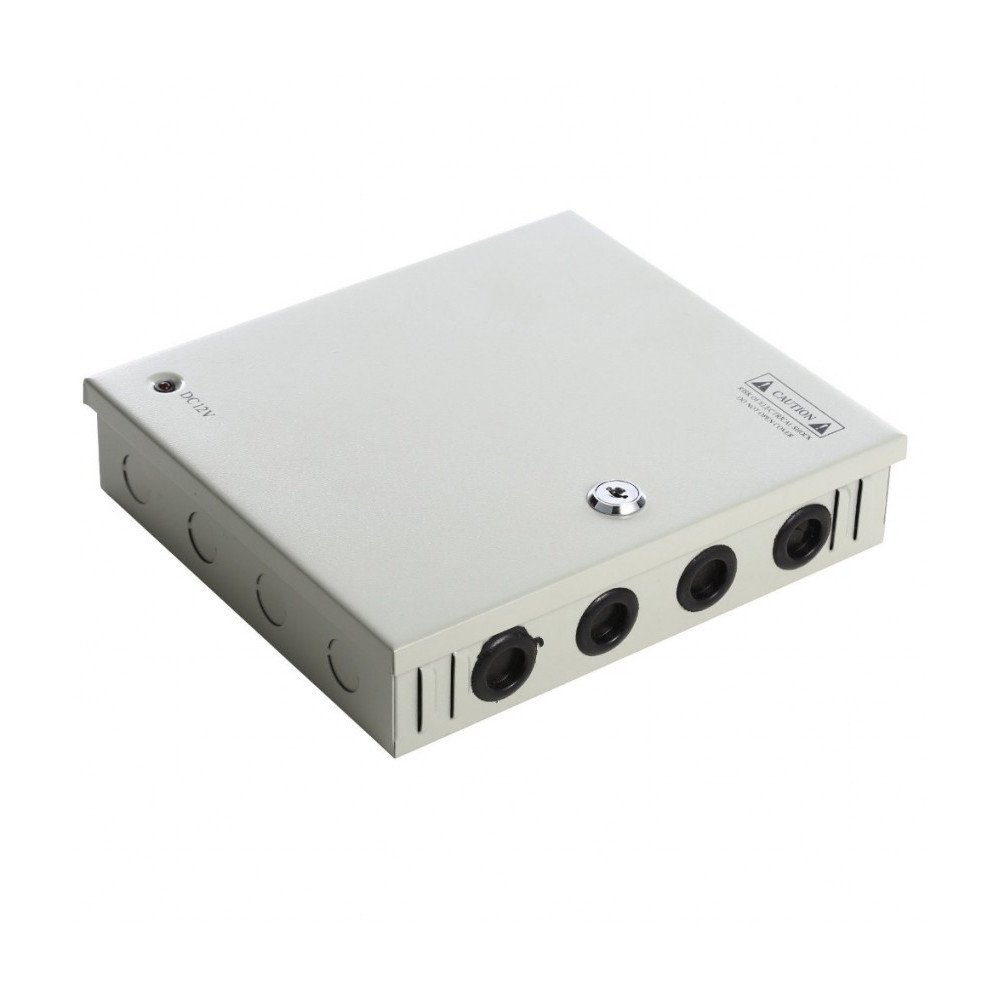 Bloc d'alimentation 12V 10A 9CH Bloc d'alimentation 12V 10A 9CH