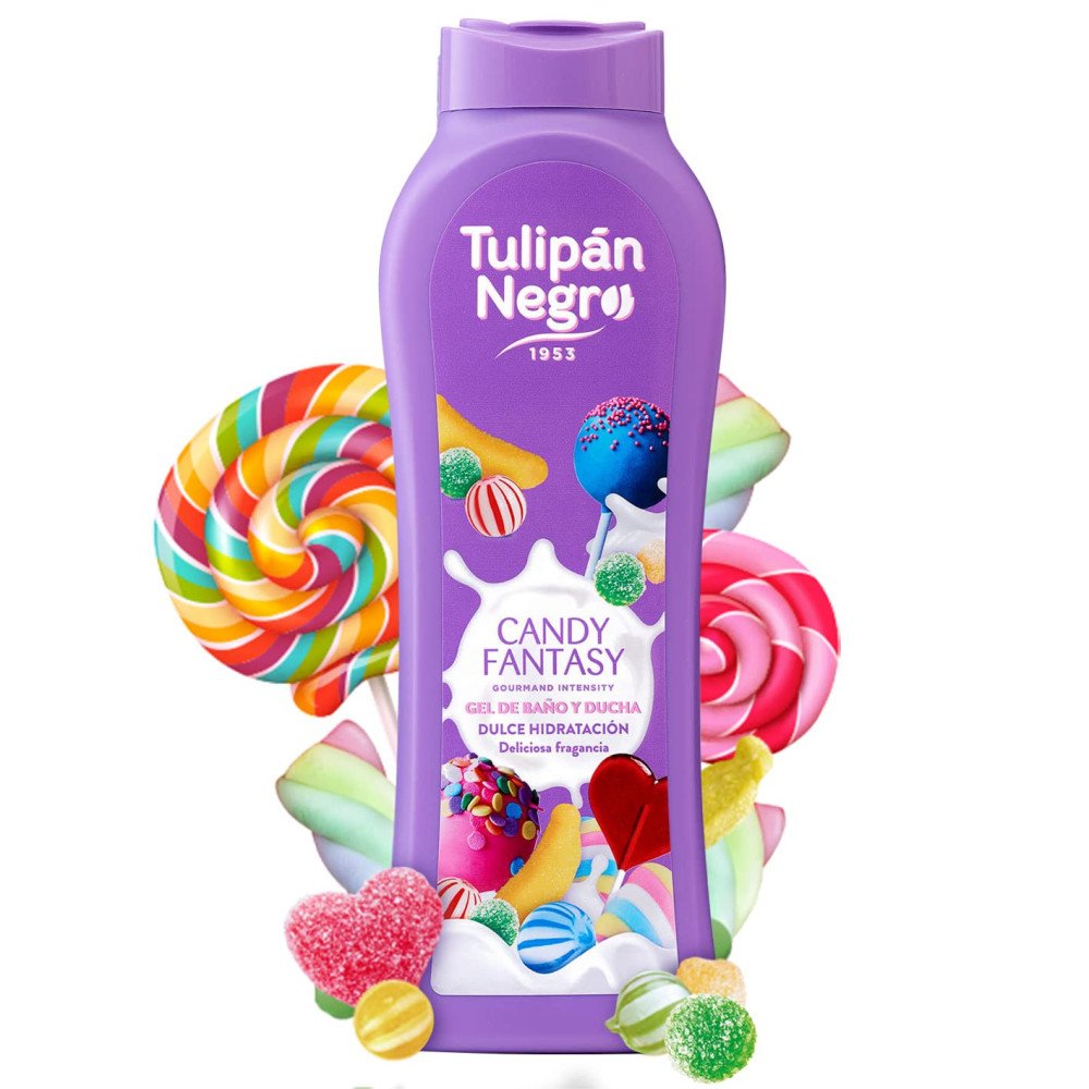 Tulipan Negro Candy Fantasy Gel Douche 650 ML Tulipan Negro Candy Fantasy Gel Douche 650 ML