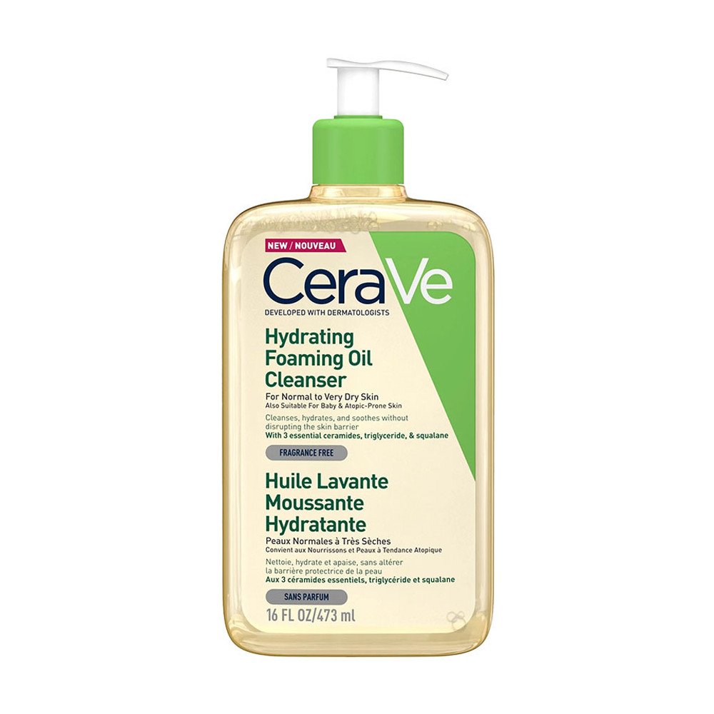CeraVe Huile Lavante Moussante Hydratante