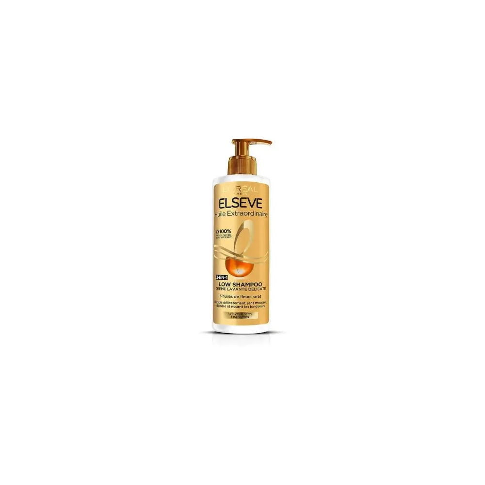 L'Oréal shampoing Elseve huile extraordinaire sans Sulfate L'Oréal shampoing Elseve huile extraordinaire sans Sulfate