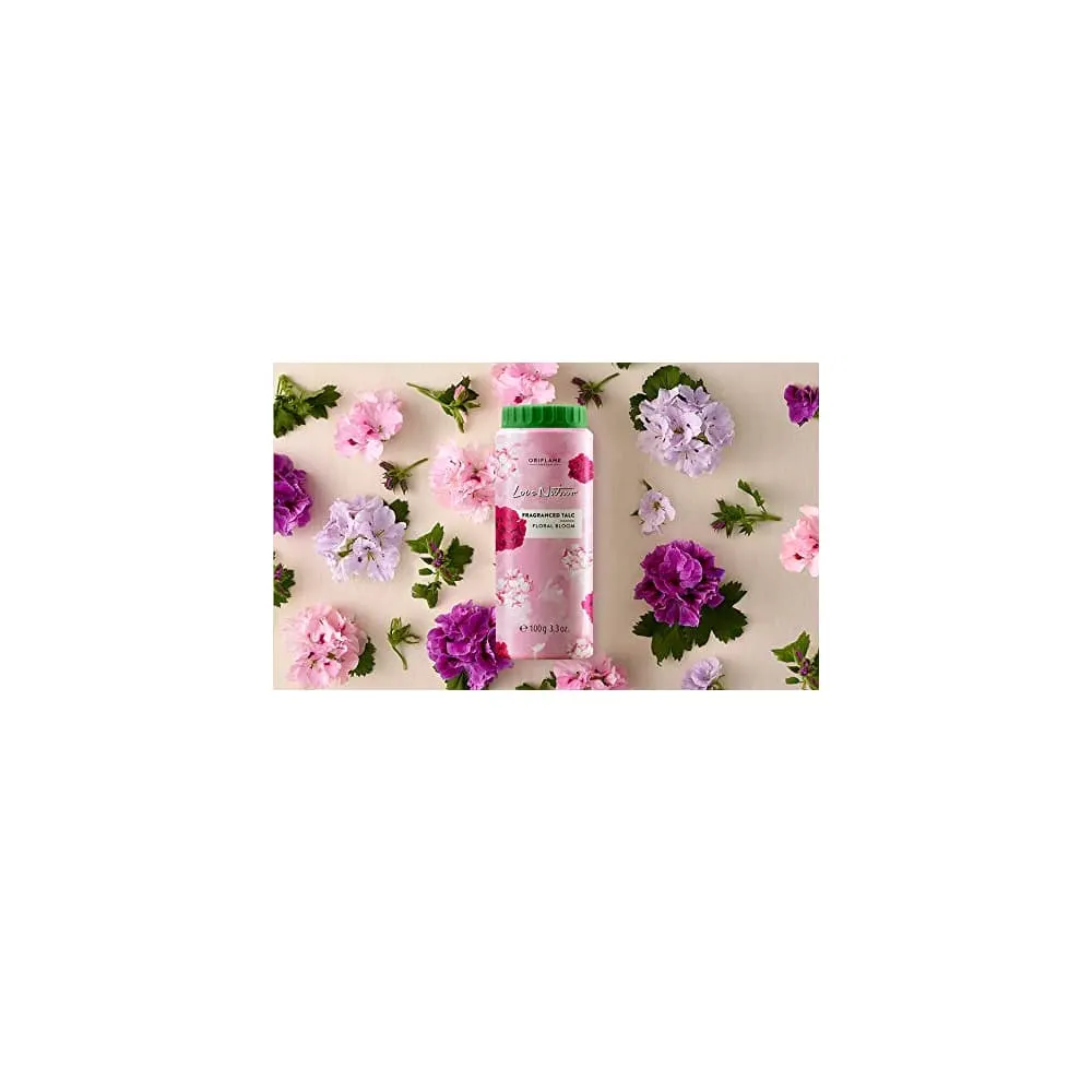Oriflame love nature fragranced talc 100g Oriflame love nature fragranced talc 100g