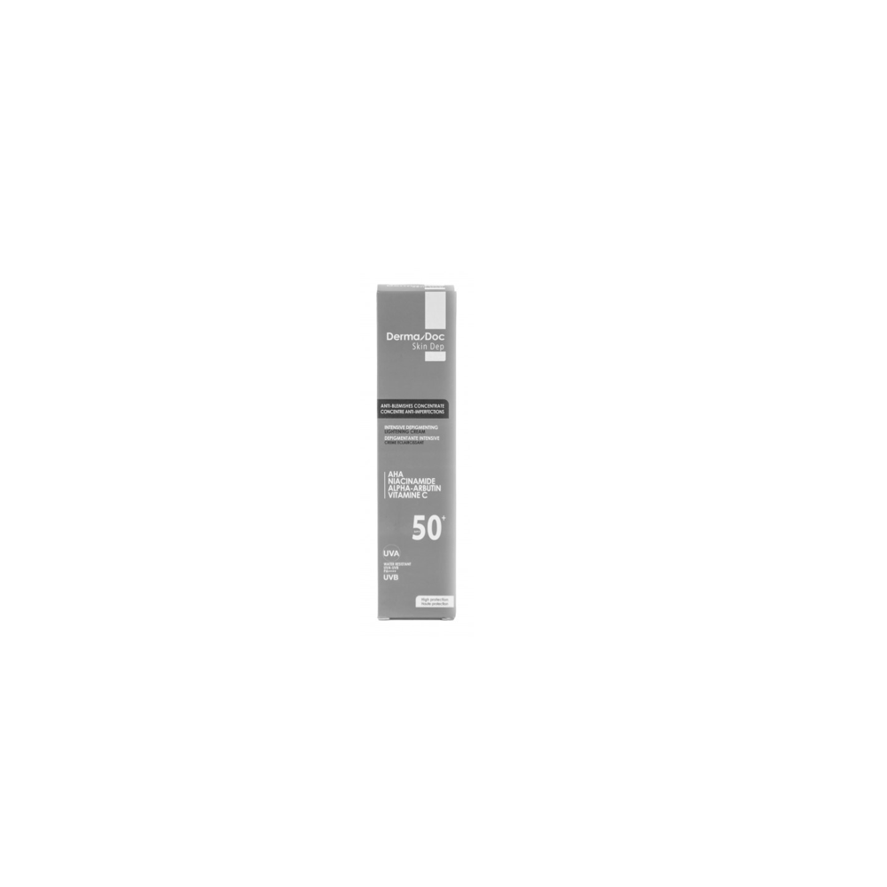 DERMA DOC CREME DEPIGMENTANTE INTENSIVE SPF50+ 40ML DERMA DOC CREME DEPIGMENTANTE INTENSIVE SPF50+ 40ML