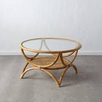 Table Basse en Rotin
