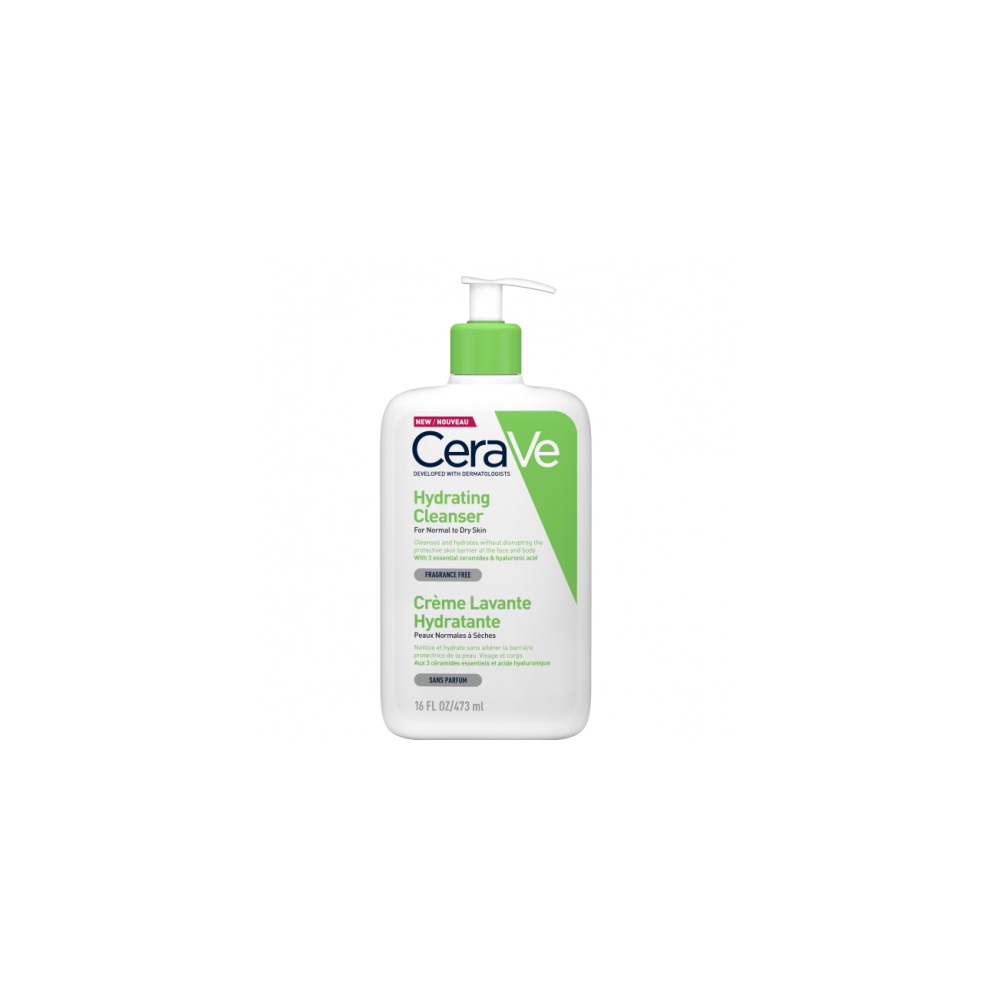 Cerave Crème lavante hydratante 473 ML Cerave Crème lavante hydratante 473 ML