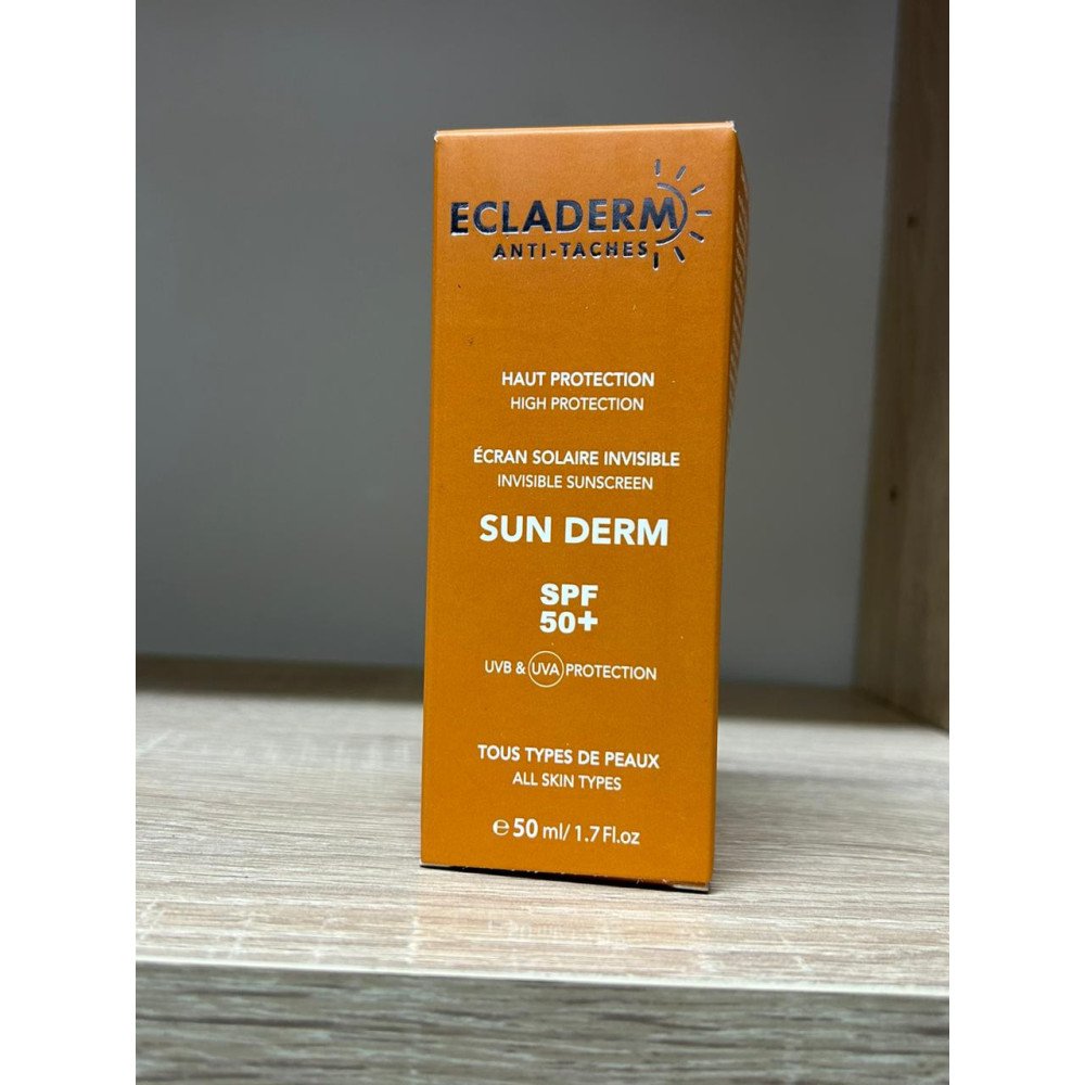 Ecladerme écran solaire invisible Ecladerme écran solaire invisible