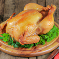 Poulet Fermier Rôti