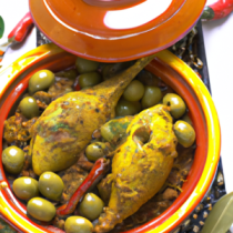 Tagine de Poulet aux Olives