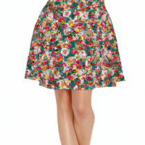 Jupe Midi Florale