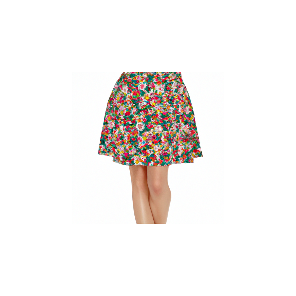 Jupe Midi Florale