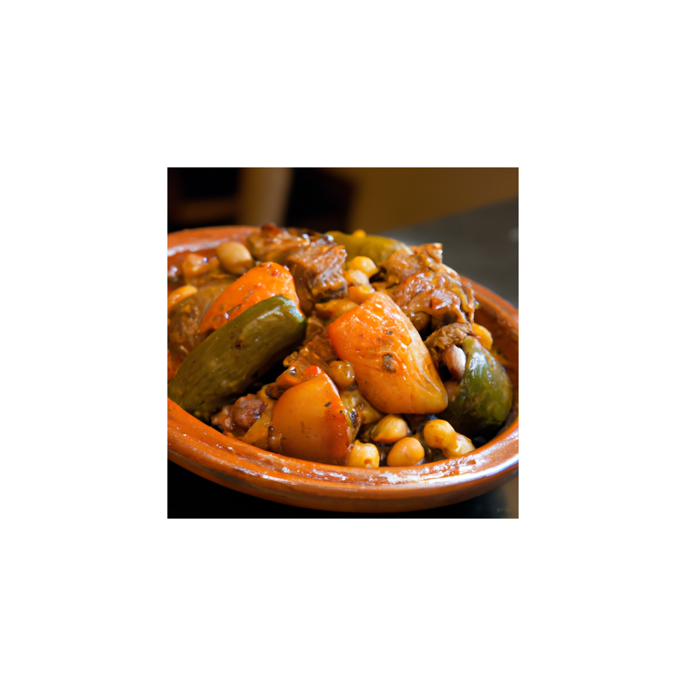 Tajine d'agneau aux pruneaux