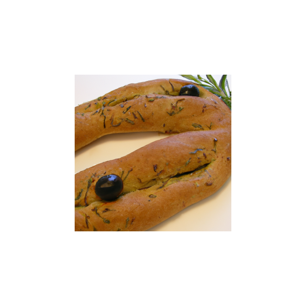 Fougasse aux Olives et Herbes Fougasse aux Olives et Herbes
