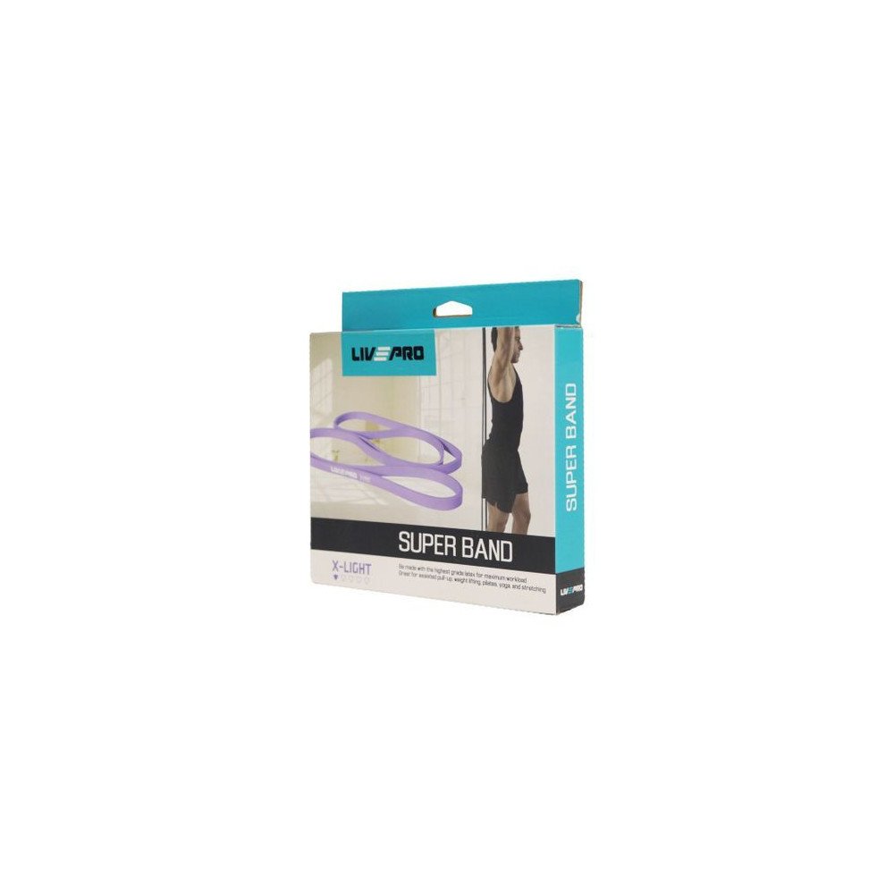 Bande de boucle PRO SUPER RÉSISTANCE X-Light 7KG - 16KG - Mauve