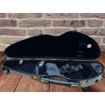 Pochette violon en fibre de carbone gris noir