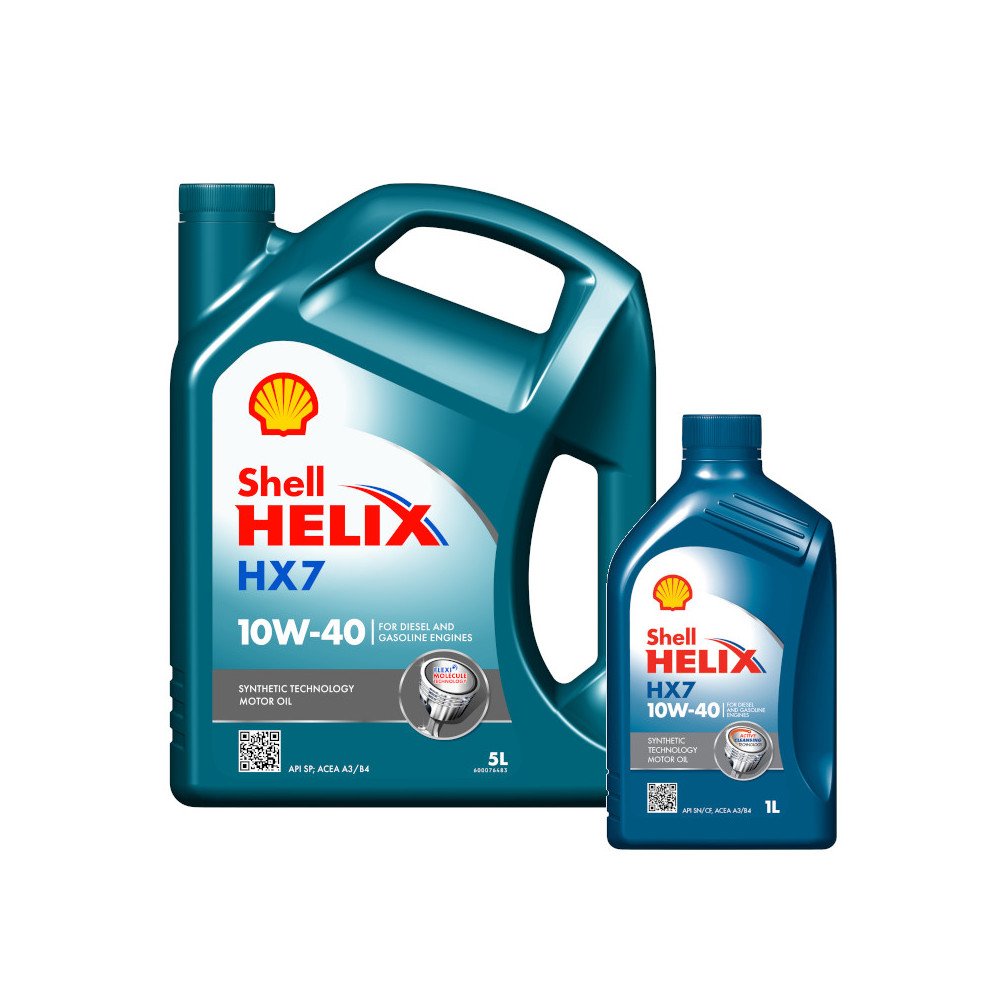 Shell Helix Hx7 10W-40 Shell Helix Hx7 10W-40