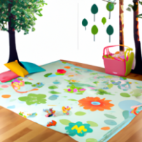 Tapis d'Éveil Forêt Enchantée