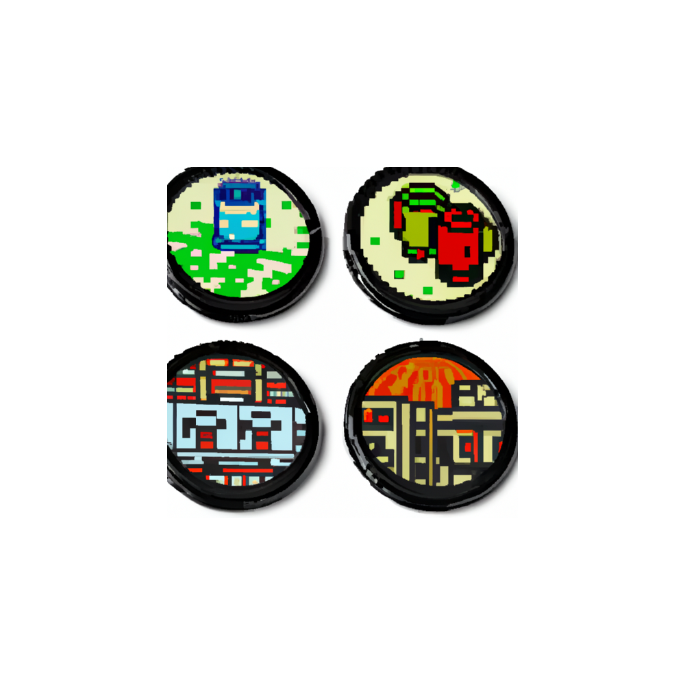 RetroPixel Coasters