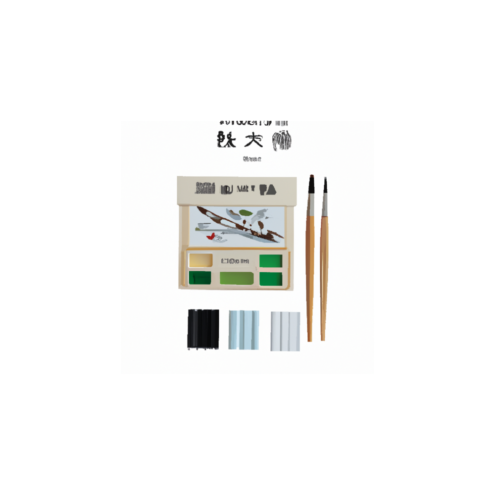 Kit de Peinture Sumi-e Kit de Peinture Sumi-e