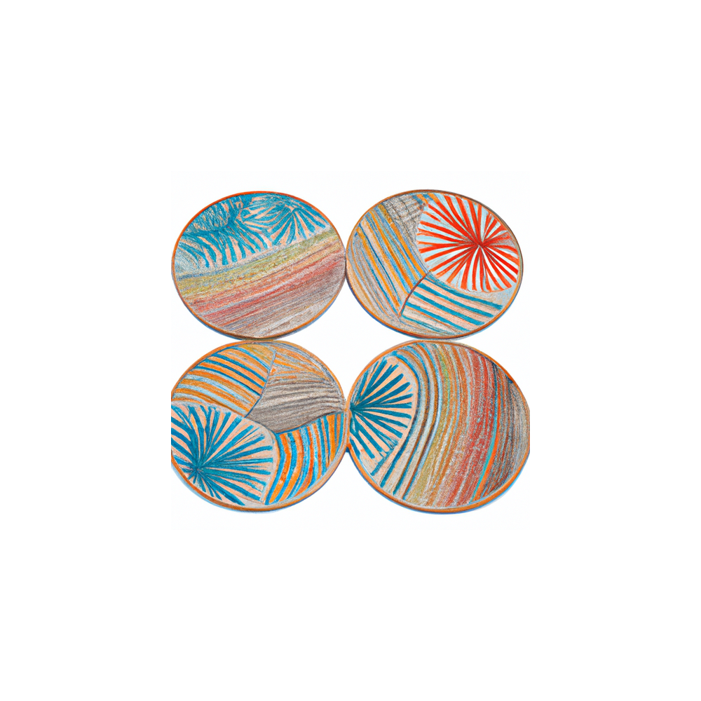 Set de Coasters Oasis Mirage Set de Coasters Oasis Mirage