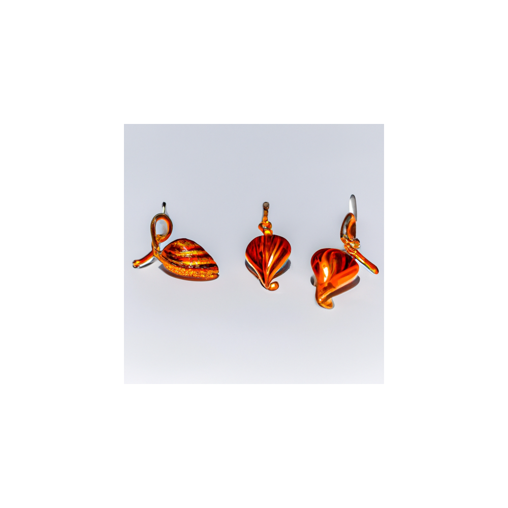 Boucles d'Oreilles en Argent et Ambre Boucles d'Oreilles en Argent et Ambre