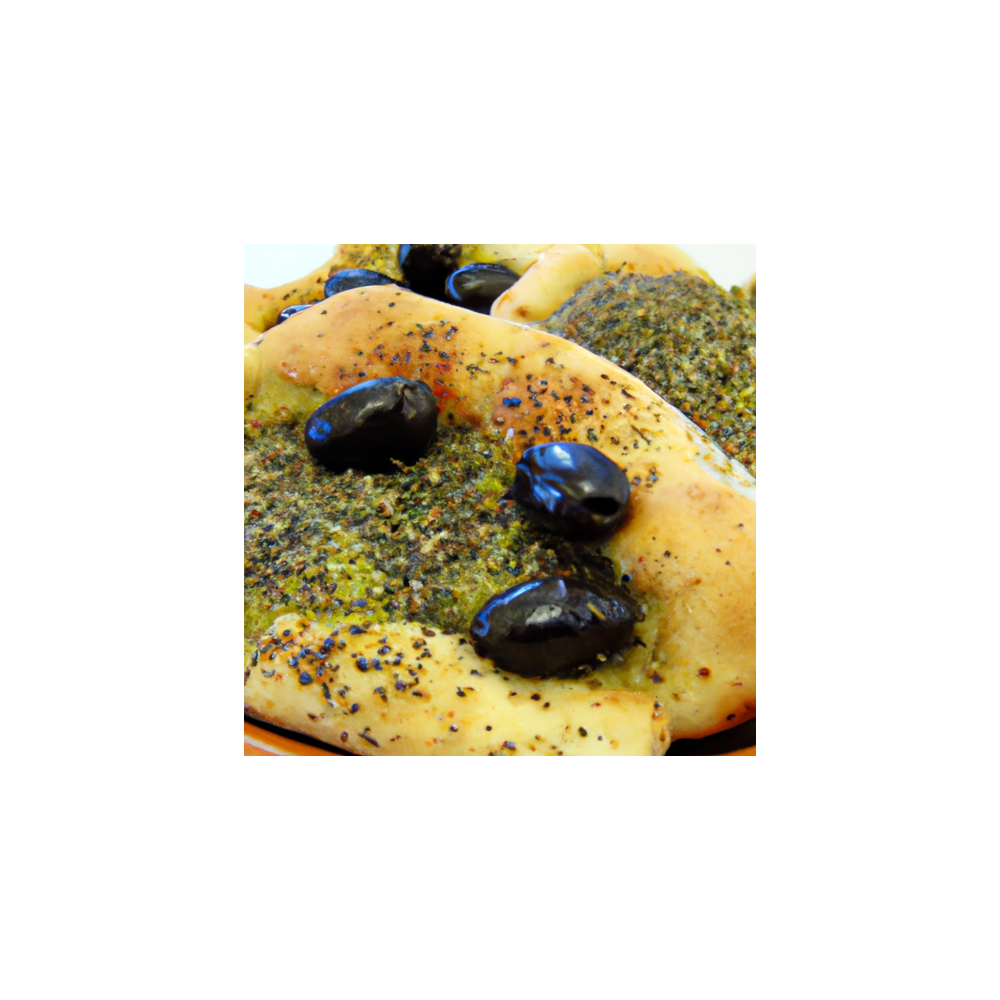 Nan aux Olives et Zaatar