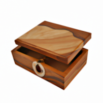 Boîte à Bijoux en Bois d'Olivier