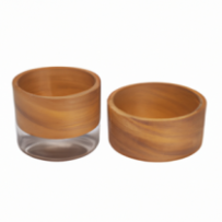 Set de Sous-Verres en Bois de Chêne