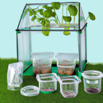 Mini-serre DIY pour débutants