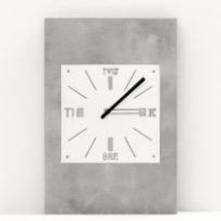 Horloge Murale "Temps Moderne"