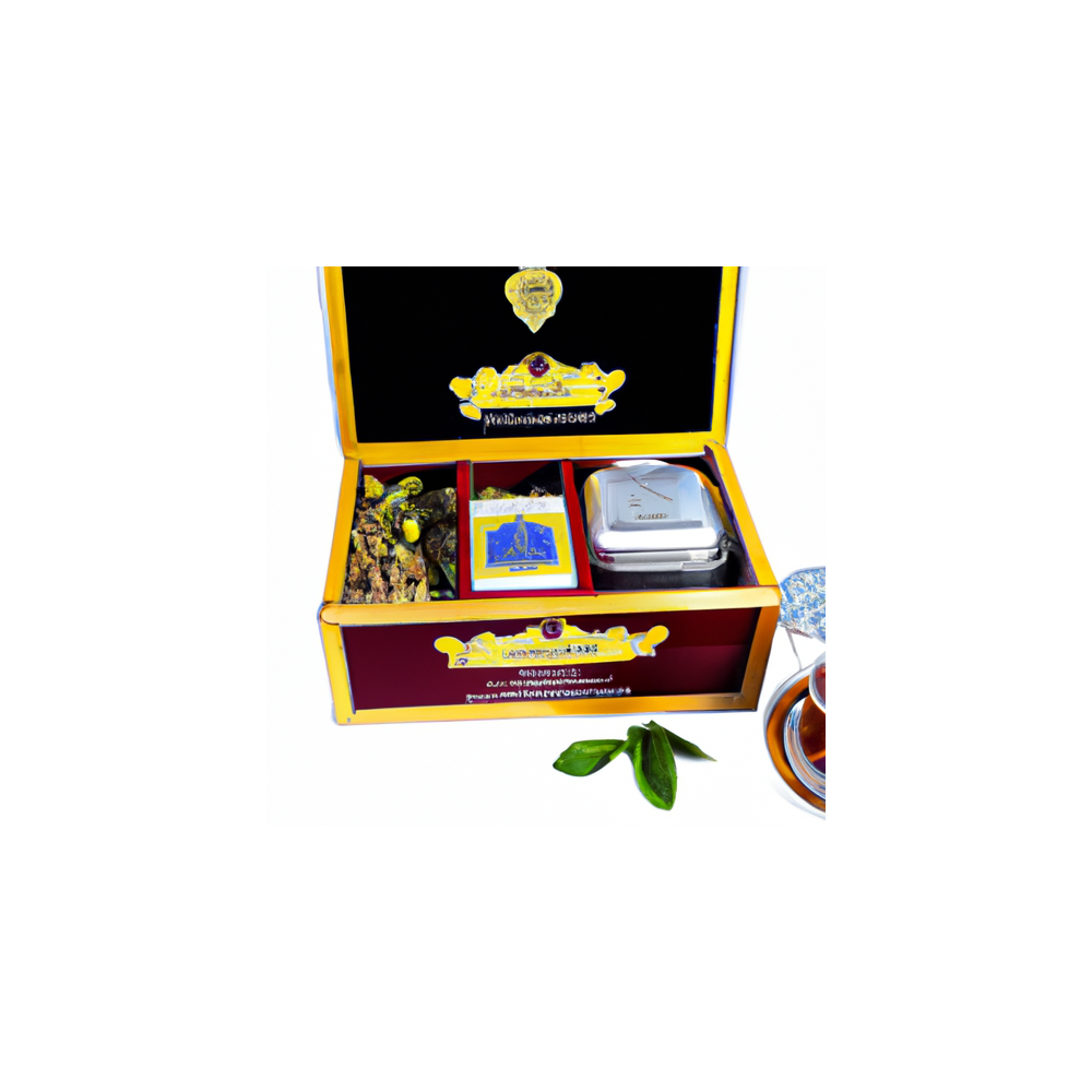 Coffret de Thé Artisanal Marocain Coffret de Thé Artisanal Marocain