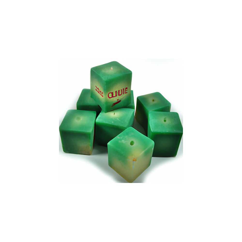 Cubes Allume-Feu Verts Cubes Allume-Feu Verts
