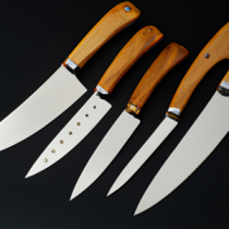 Set de Coutellerie Artisanale "Lame de Légende"