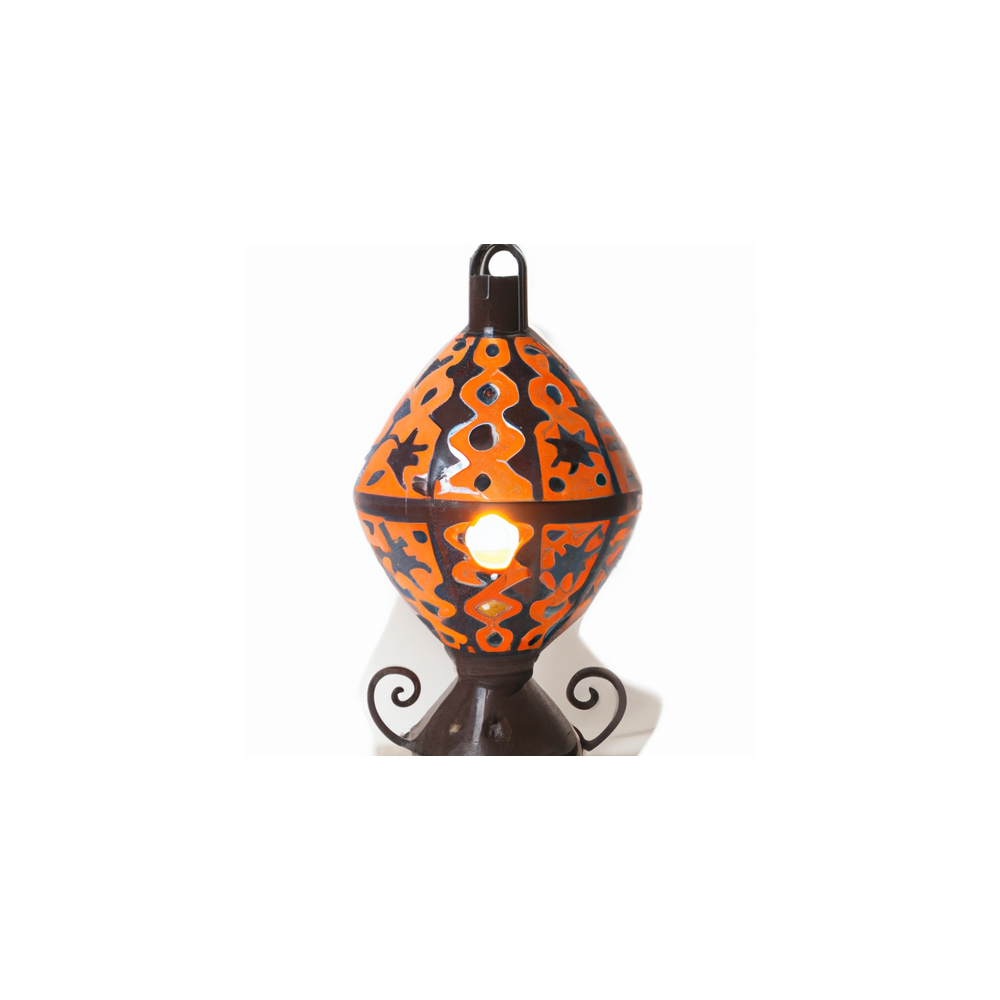 Lampe Artisanale en Terre Cuite Lampe Artisanale en Terre Cuite