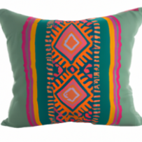 Coussin Cocon Ethnique