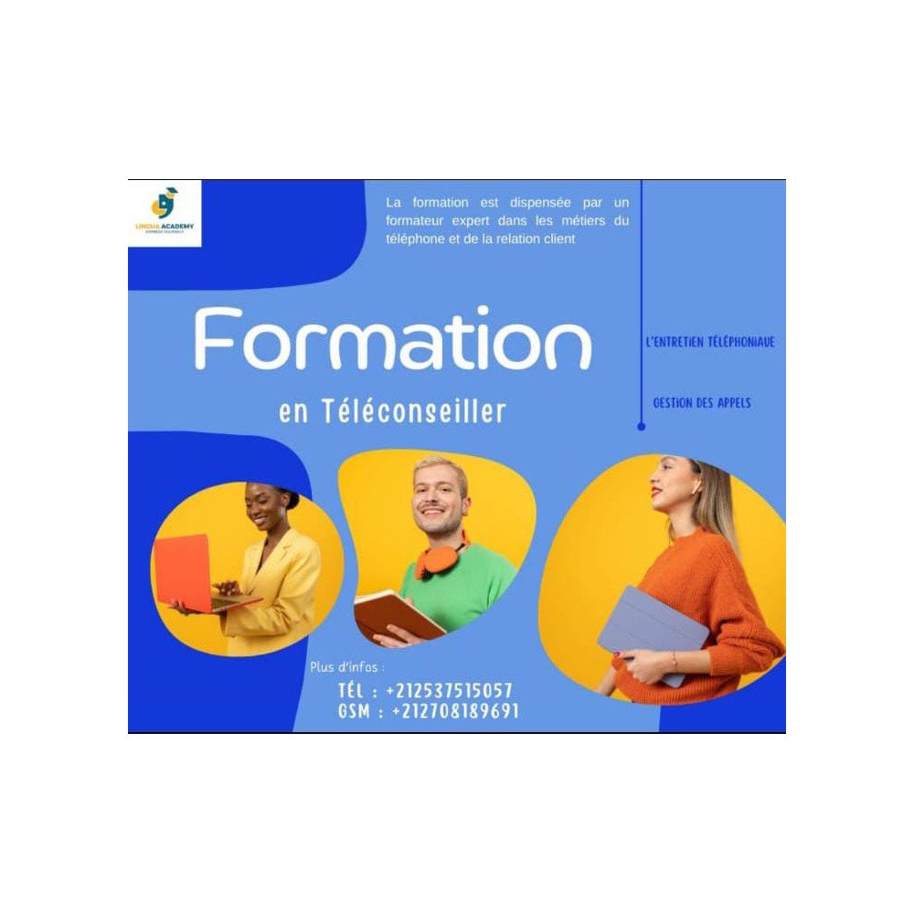Formation en Téléconseiller