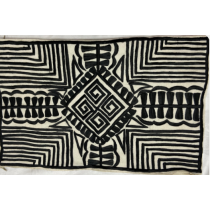 Coussin long brodé 