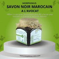 Savon noir marocain a l'avocat