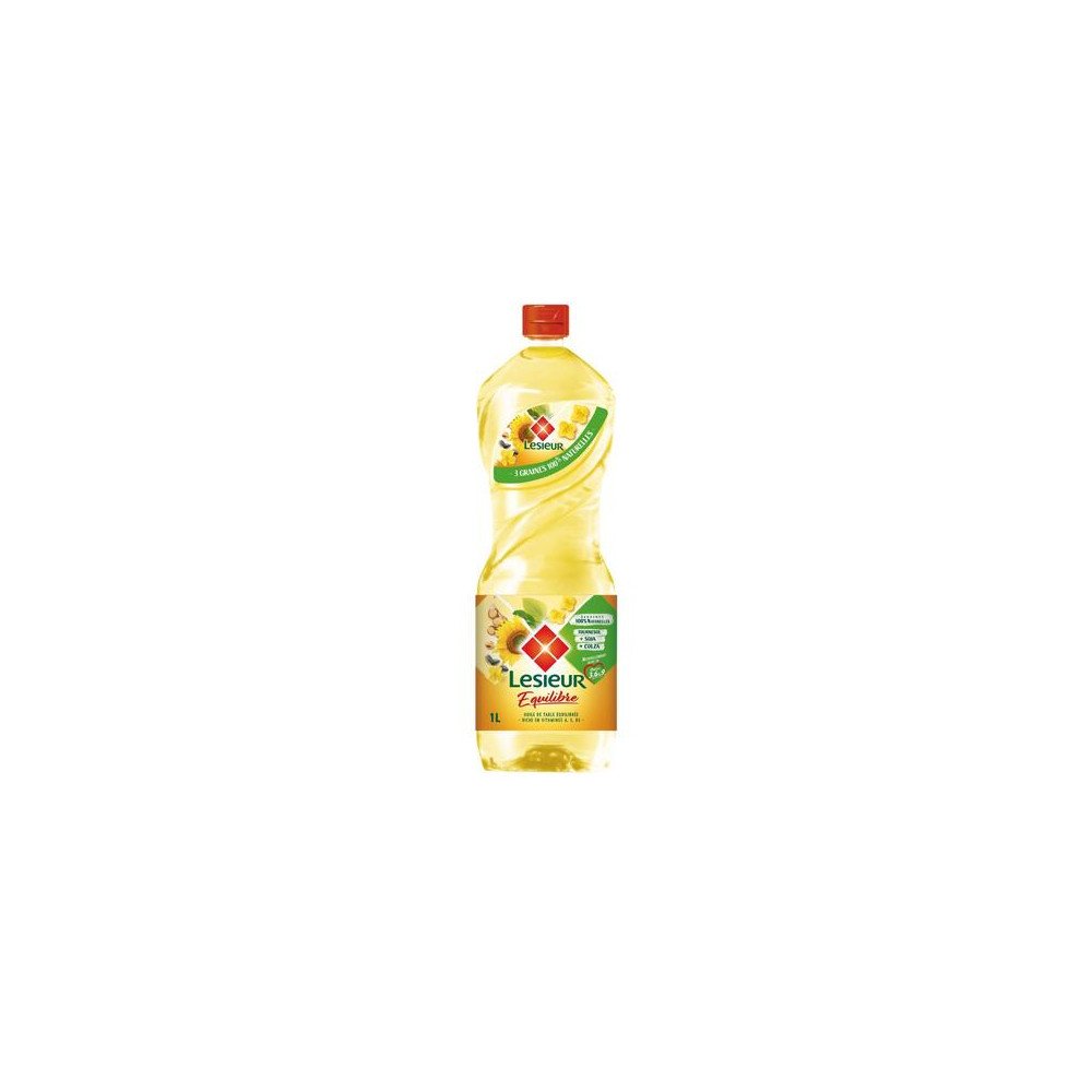 Huile de table trois graines 1L - LESIEUR Huile de table trois graines 1L - LESIEUR