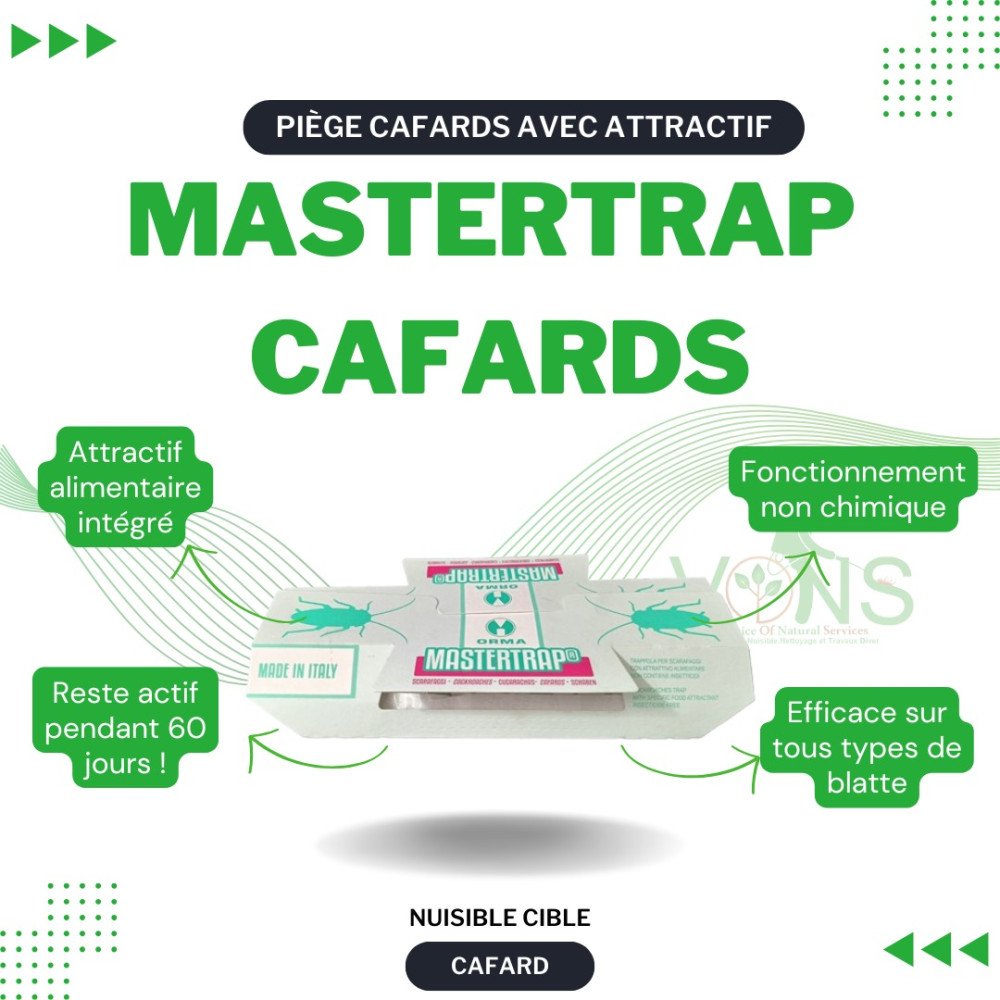 Mastertrap cafards Mastertrap cafards
